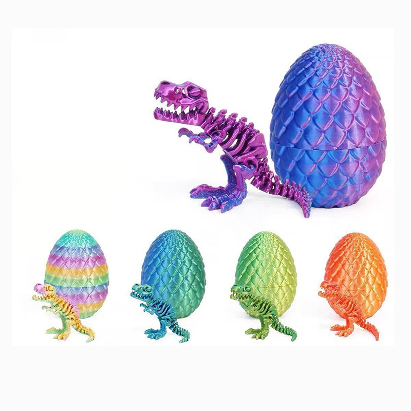 3D Printing Joints - 3D-geprint dinosaurus skelet, beweegbare kinderspeelgoedfiguur, creatief