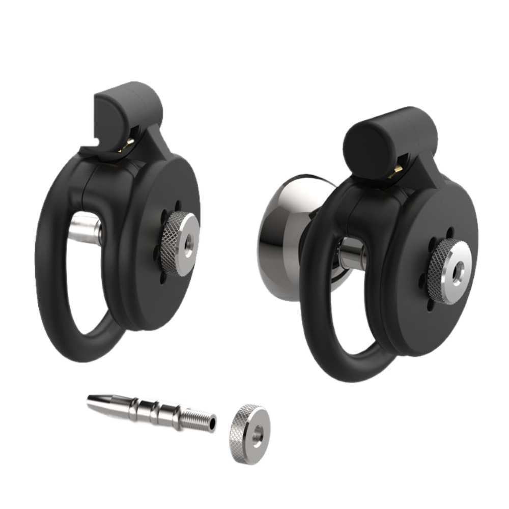 3D Printing Toys - 3D-geprint platte kuisheidskooi met urethraal slot