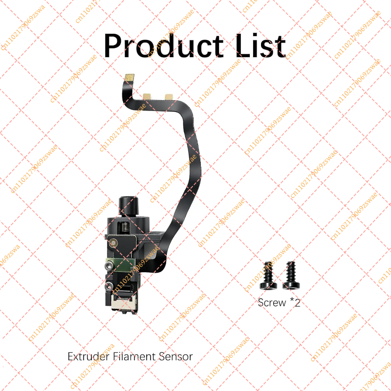 Filament Runout Sensor - Voor BambuLab Extruder Filament Sensor –
