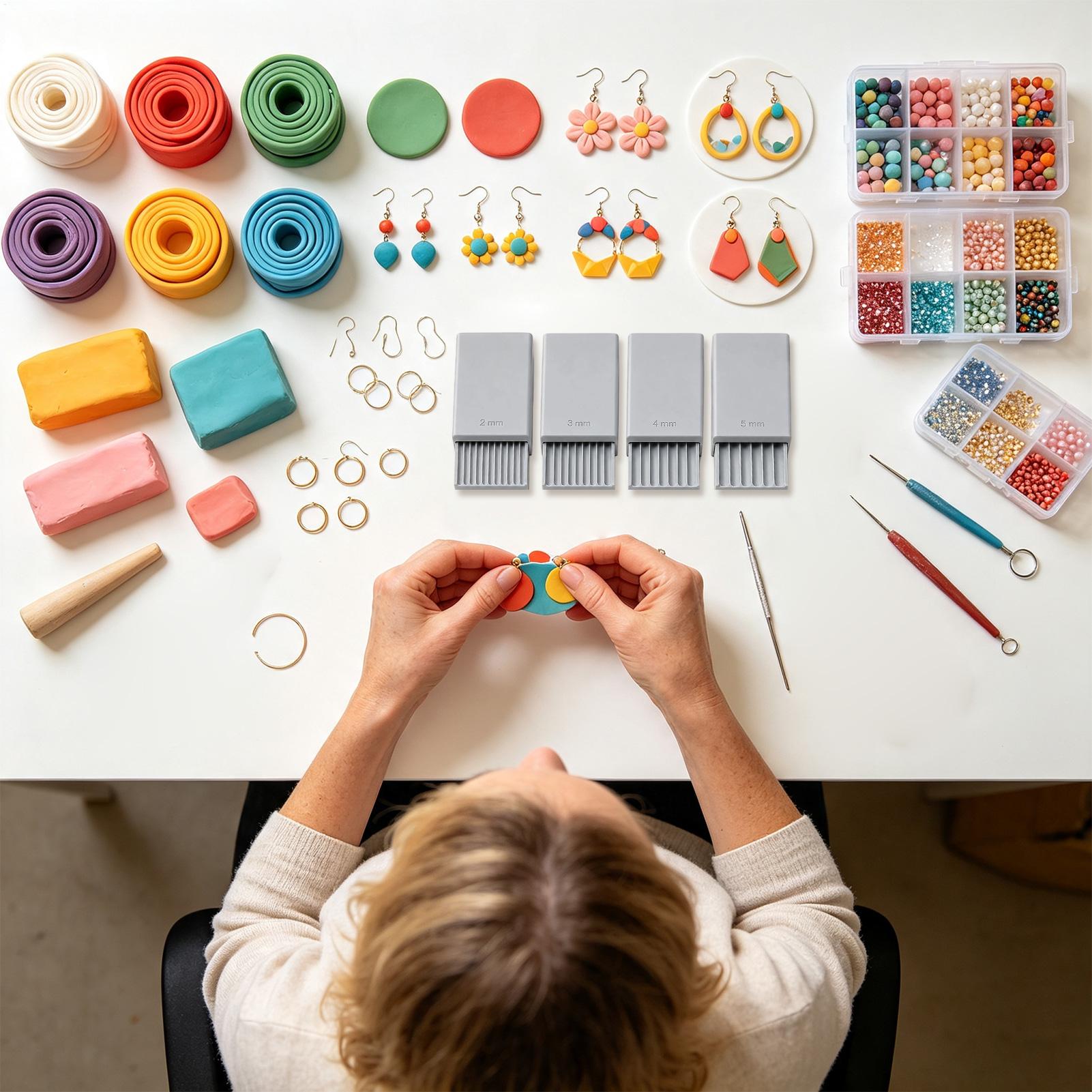 3D Printing Jewelry - 3D geprinte klei kralenmaker DIY herbruikbare