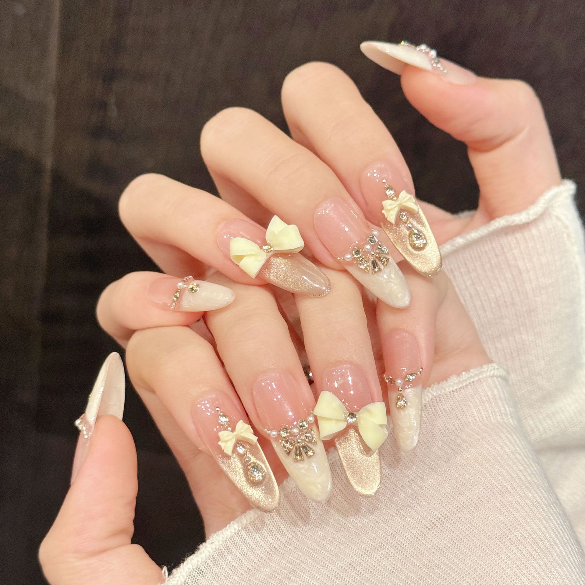 3D Printing Nails - 10 stuks handgemaakte pers op nagels