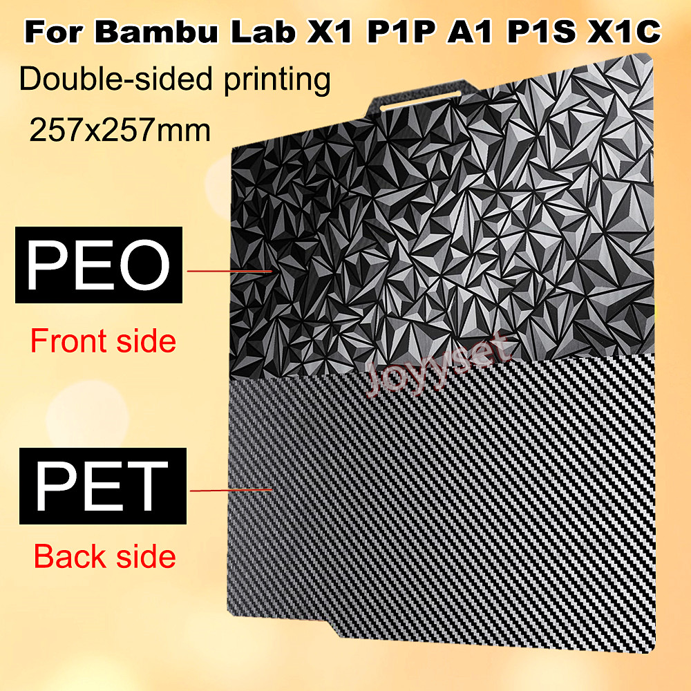 3D Printing X1 Carbon - PEO PET Voor Bambu Lab X1