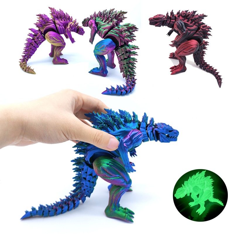 3D Printing Joints - 3D-printen Spier Dinosaurus Actiefiguur Mini Speelgoed