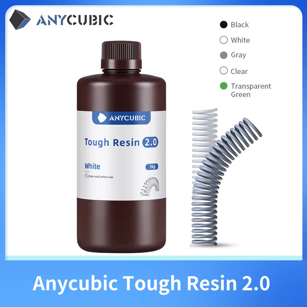 3D Printer Resin - Anycubic Flexibele Taaie Hars 2.0 Lcd