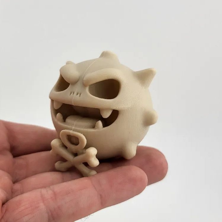 3D Printing Toys - Pokémon Skeletal Fossil Figure Model 3D-geprint
