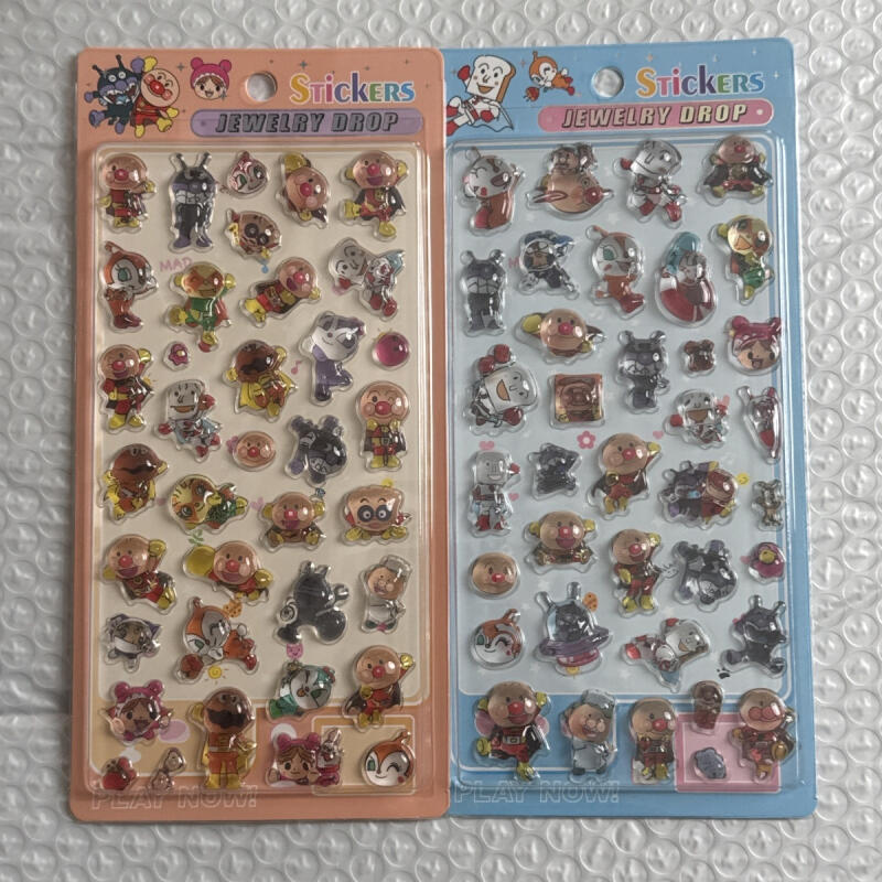 3D Printing Toys - Kawaii Anpanman 3D reliëfsticker creativiteit cartoon