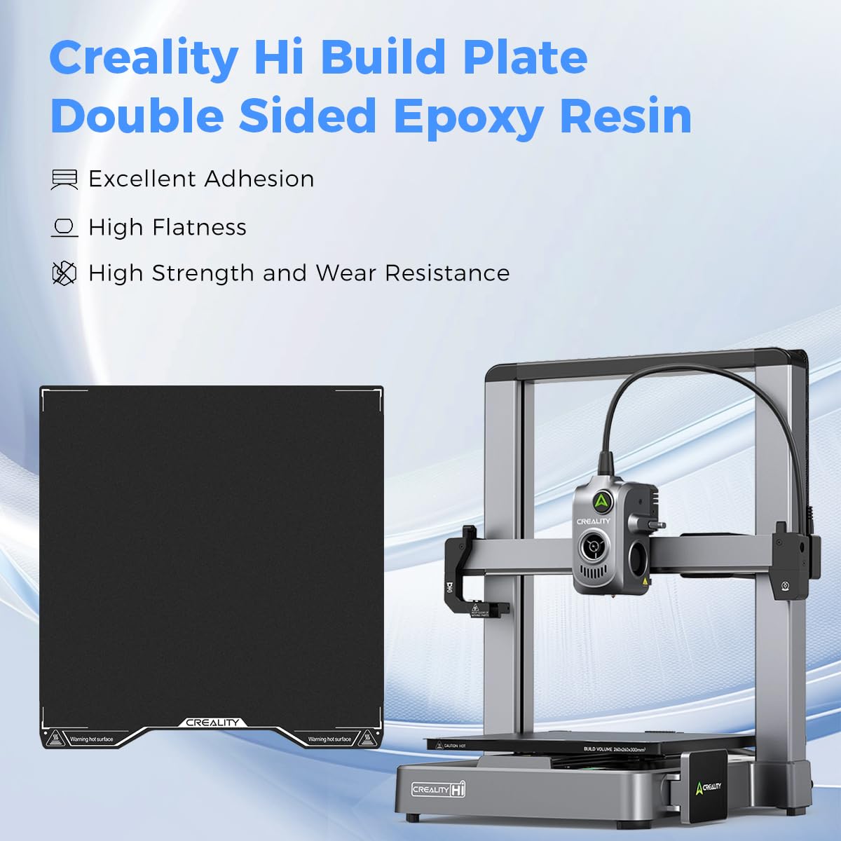 Creality Hi Epoxyhars bouwplaa - 3D Printer Resin recensie en prijs