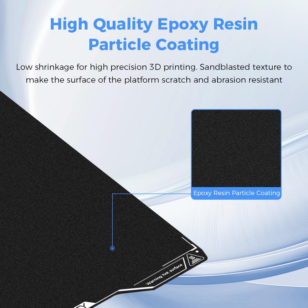 Creality Hi Epoxyhars bouwplaa - 3D Printer Resin recensie en prijs