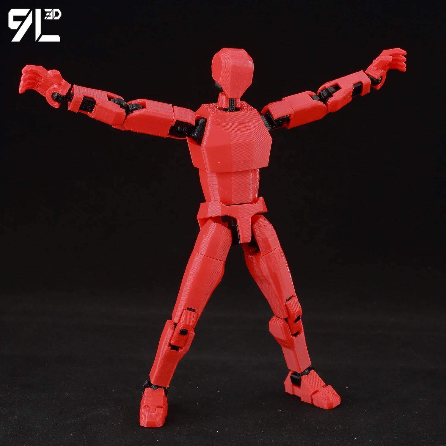 9L3D Gedrukt Dummy13 Lucky13 T - 3D Printing Joints recensie en prijs
