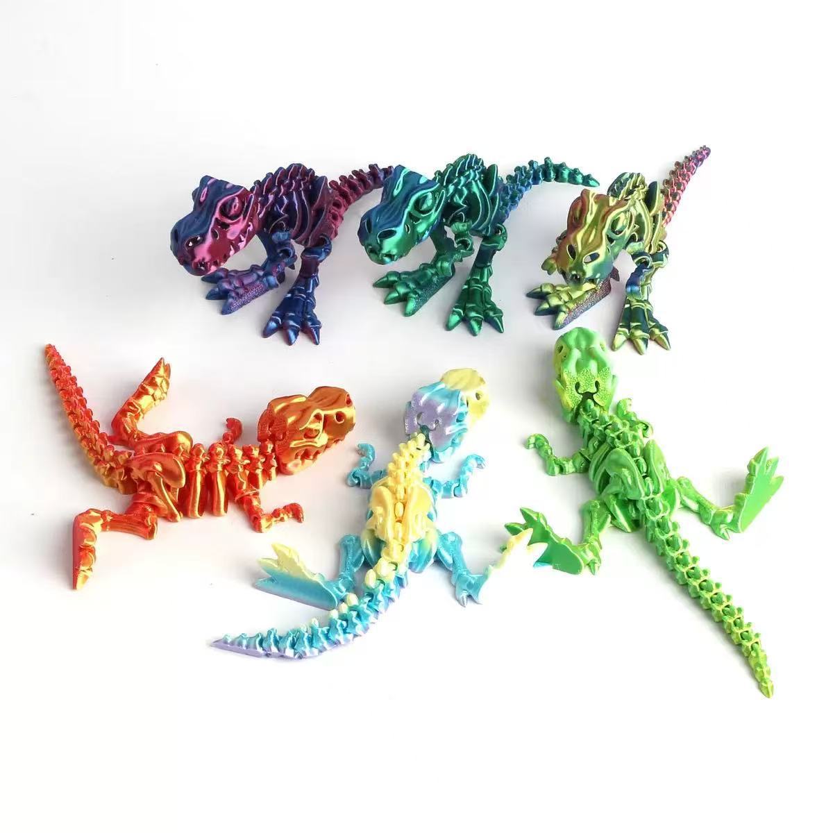3D-geprint dinosaurus skelet,  - 3D Printing Joints recensie en prijs