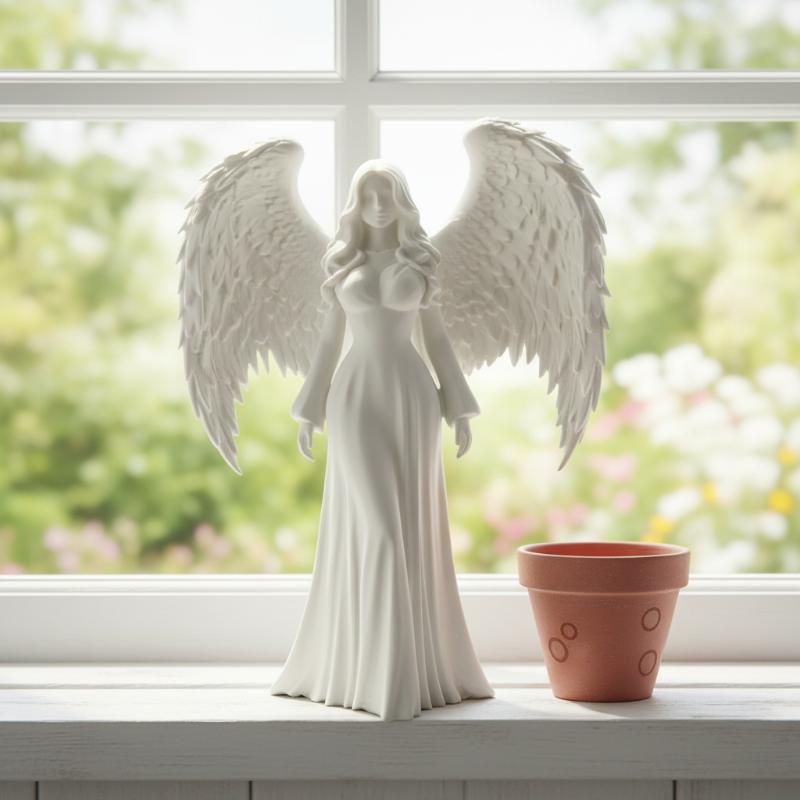 3D-geprint gebedsengel religie - 3D Printing Gold recensie en prijs