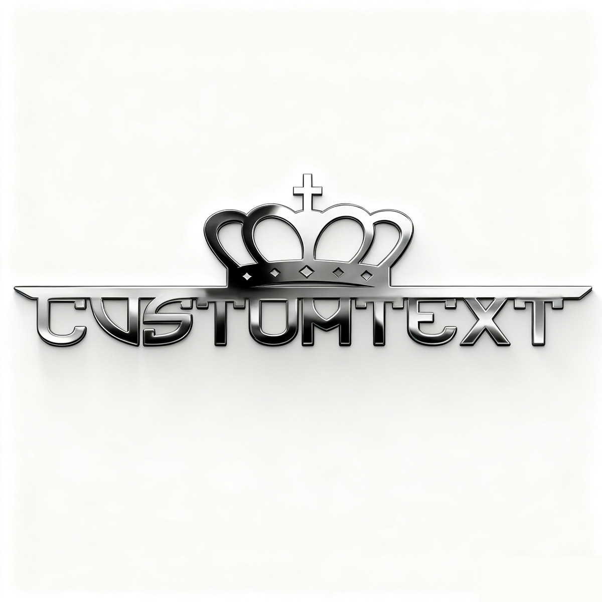 Klassieke Crown Creative Font  - 3D Printing Car recensie en prijs