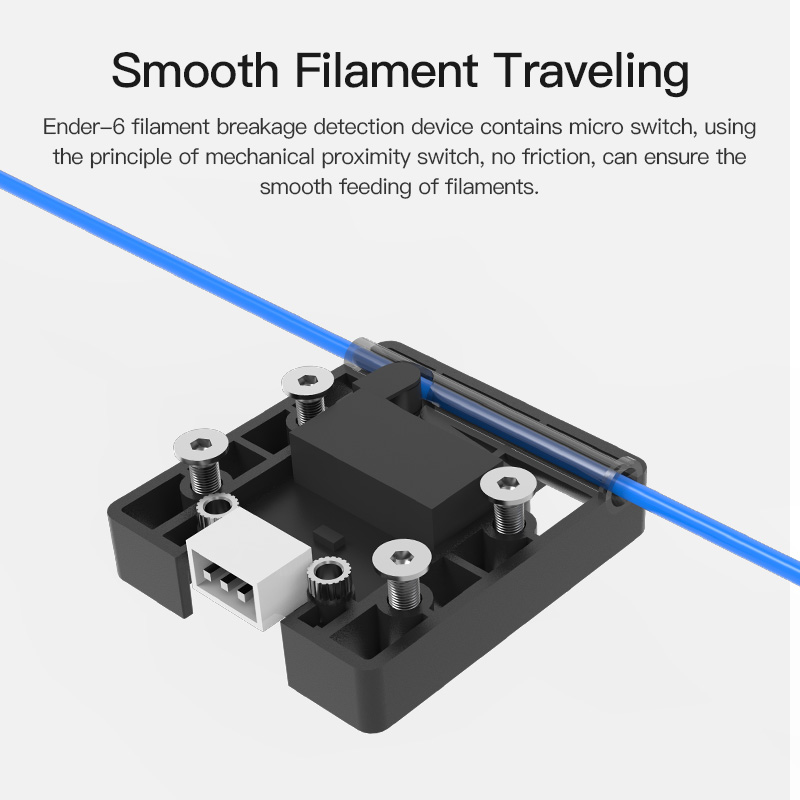 Creality Filamentsensor voor E - Filament Runout Sensor recensie en prijs