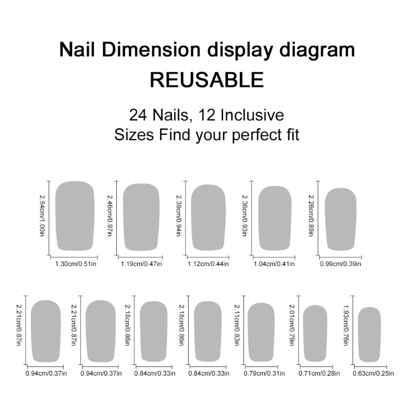 24 stuks zomerse lange opdrukn - 3D Printing Nails recensie en prijs