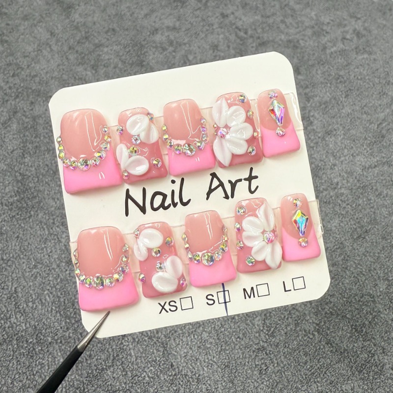 10 stuks handgemaakte nepnagel - 3D Printing Nails recensie en prijs