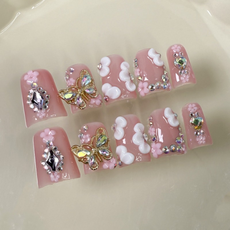 10 stuks handgemaakte nepnagel - 3D Printing Nails recensie en prijs