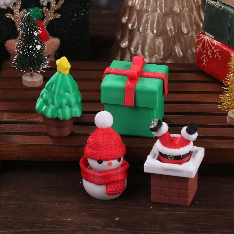3D-geprinte kerstvakantie deco - 3D Printing Toys recensie en prijs