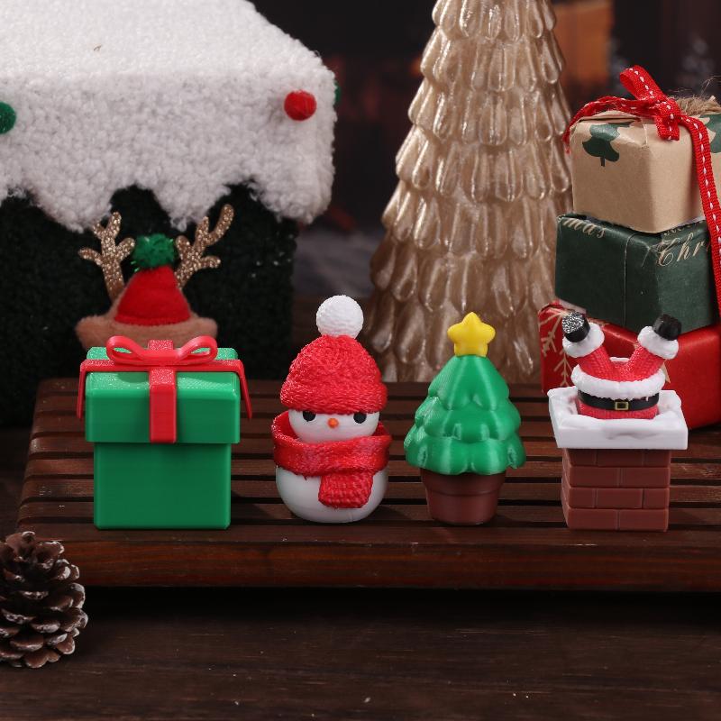 3D-geprinte kerstvakantie deco - 3D Printing Toys recensie en prijs