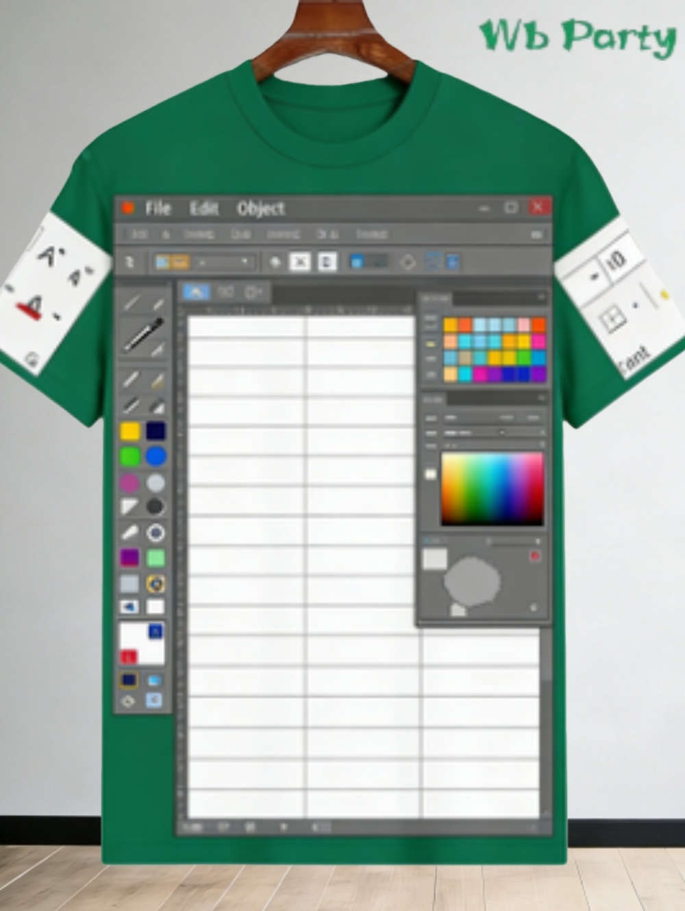 Casual Excel T-shirt voor Mann - 3D Printing Online Service recensie en prijs