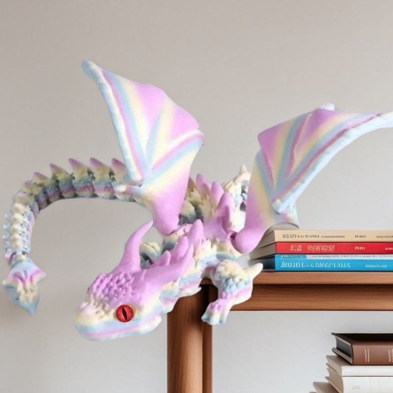 3D-geprinte vleugels, draken,  - 3D Printing Online Service recensie en prijs