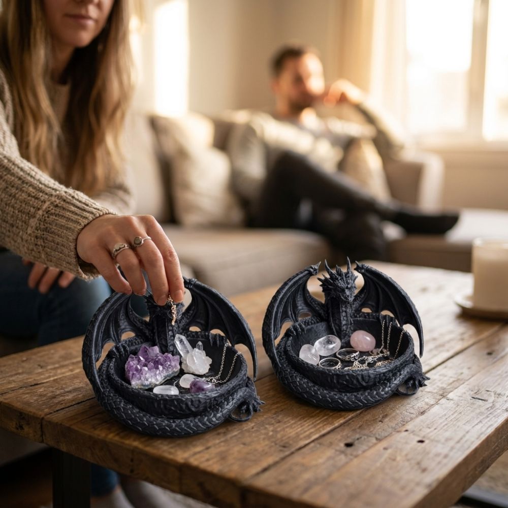3D-geprinte drakenvormige sier - 3D Printing Jewelry recensie en prijs
