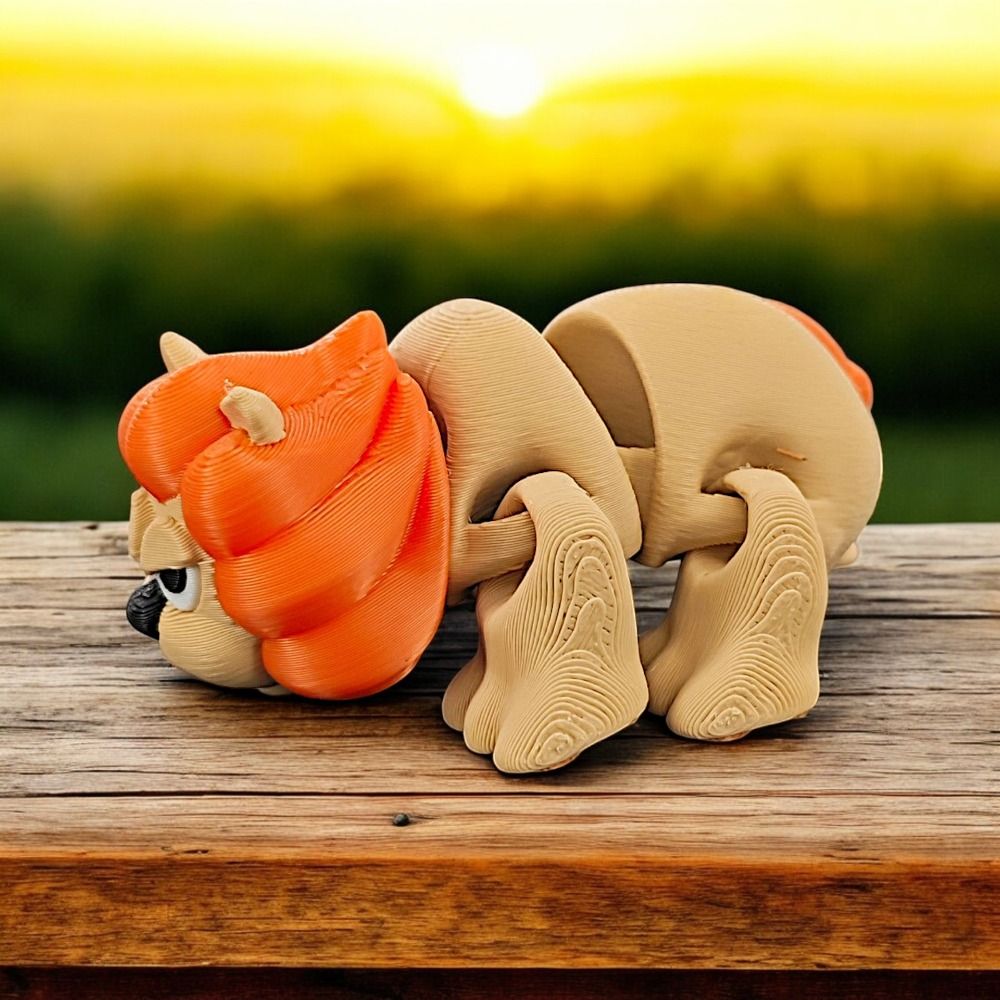 Leeuwdecoraties Beweegbare gew - 3D Printing Joints recensie en prijs
