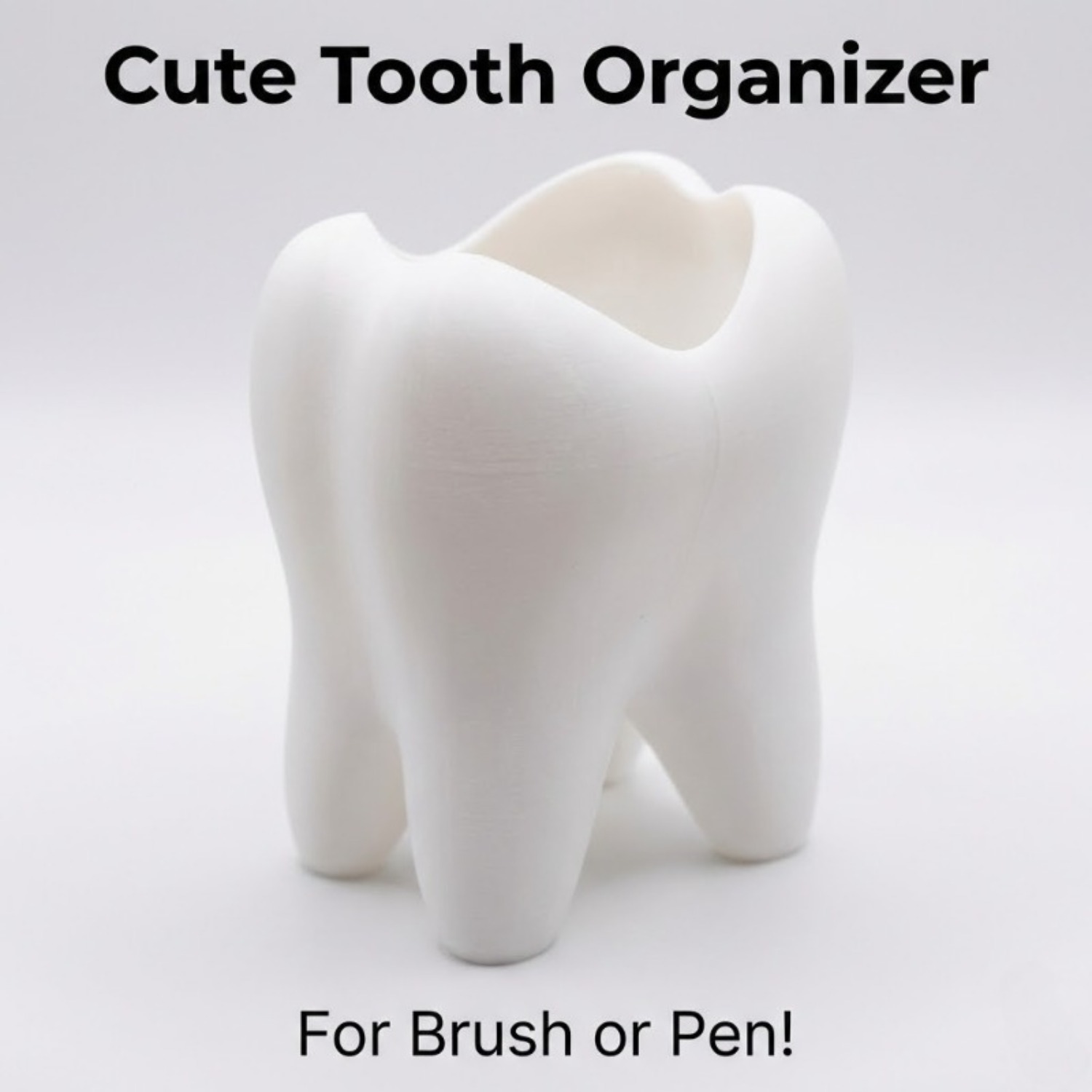 1/2-delige set 3D-geprinte tan - 3D Printing Tooth recensie en prijs