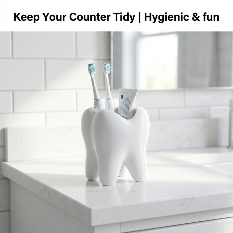 3D-geprinte tandvormige bureau - 3D Printing Tooth recensie en prijs
