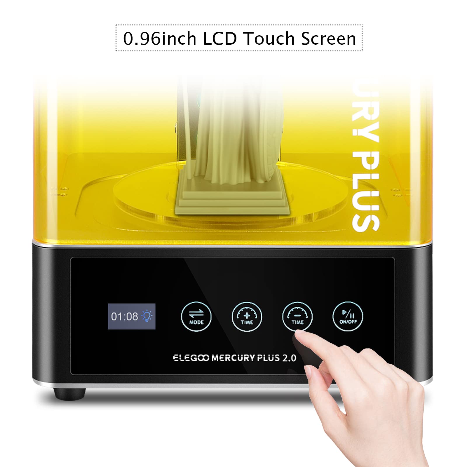 ELEGOO Plus 2.0 Was- en uithar - 3D Printing Model recensie en prijs