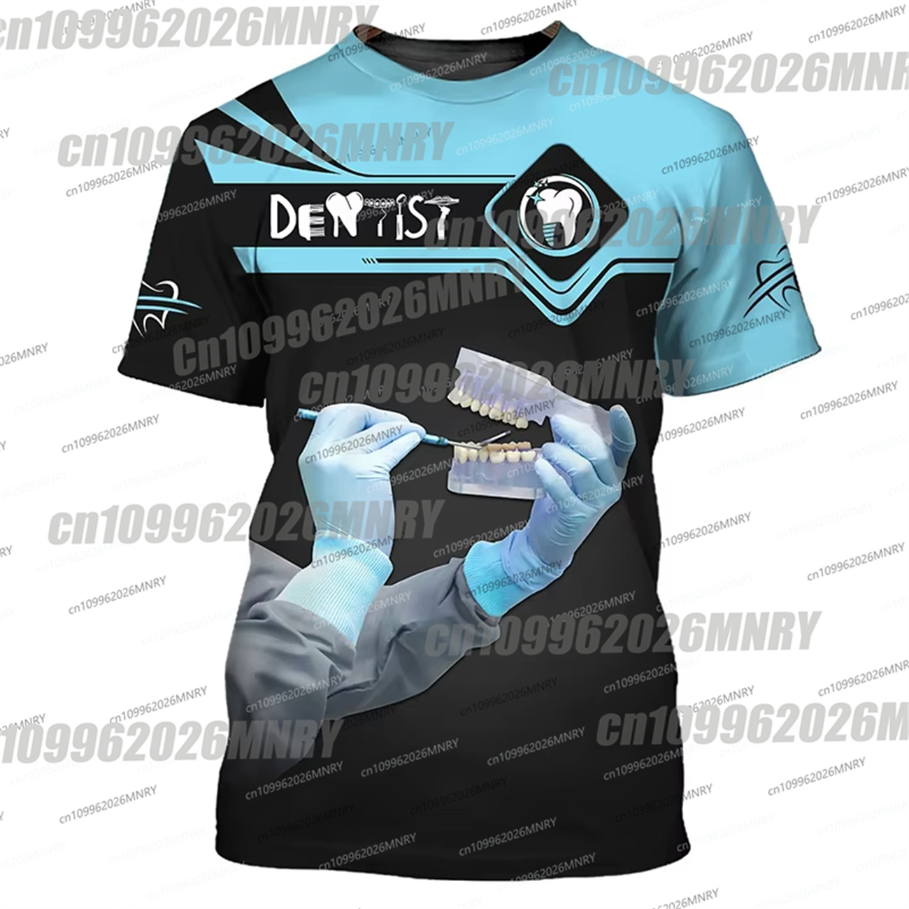 Herentrui T-shirt Tand 3D Gepr - 3D Printing Tooth recensie en prijs