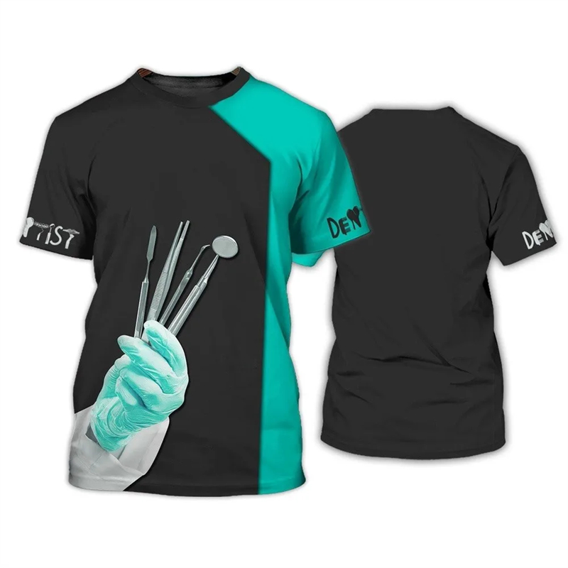 2024 Men's T-shirt Tooth 3d Pr - 3D Printing Tooth recensie en prijs