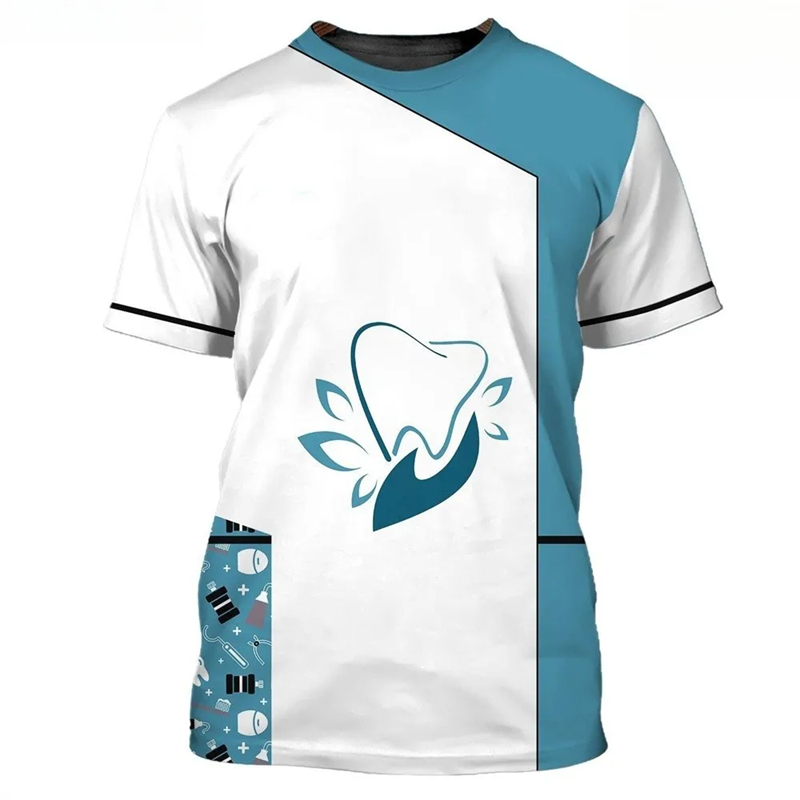 2024 Men's T-shirt Tooth 3d Pr - 3D Printing Tooth recensie en prijs