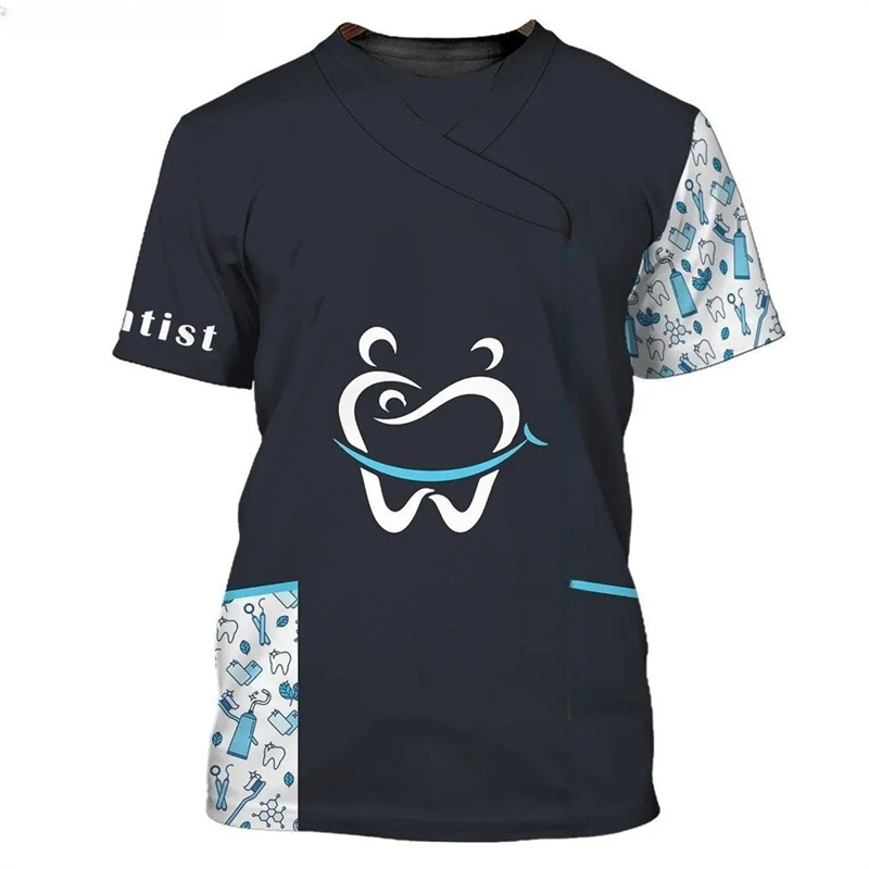 2024 Men's T-shirt Tooth 3d Pr - 3D Printing Tooth recensie en prijs