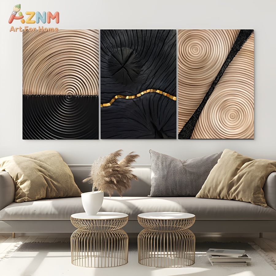 AZNM Wabi Sabi Abstract Houtne - 3D Printing Gold recensie en prijs