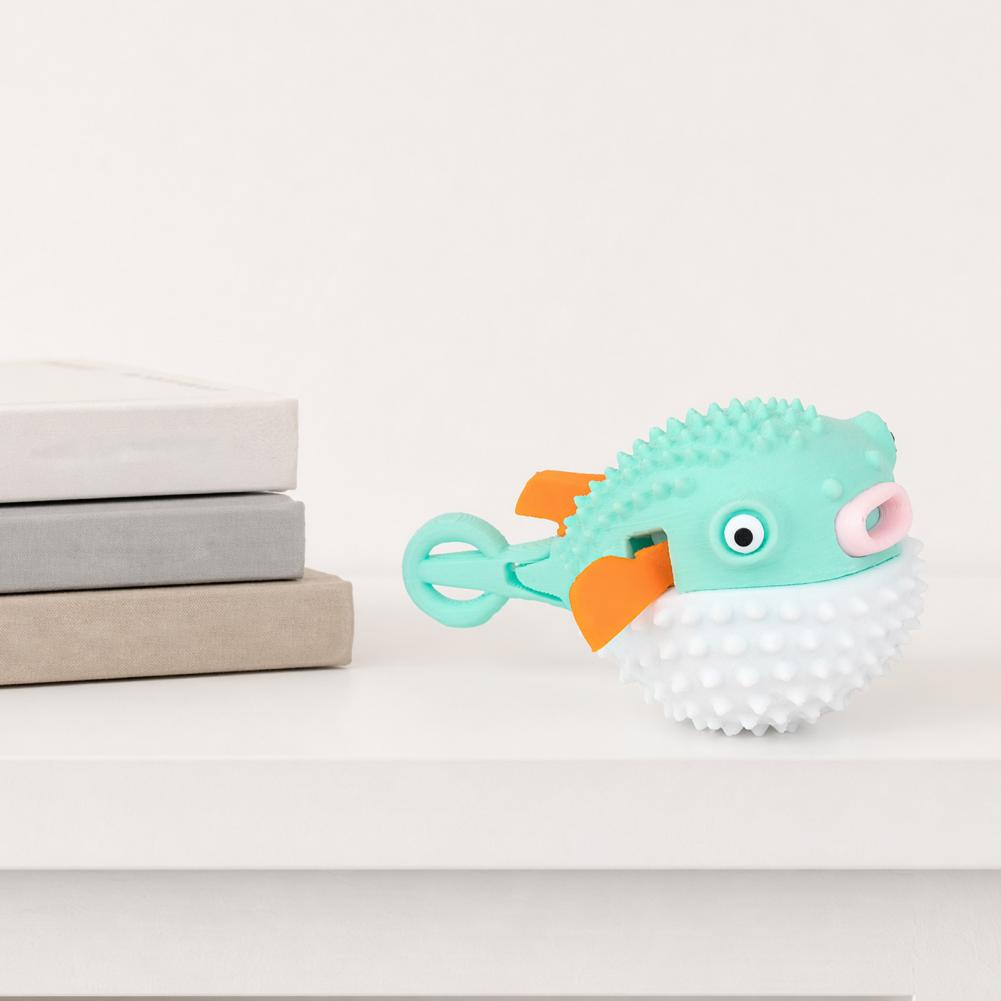 Stekelig dolfijnenspeelgoed 3D - 3D Printing Model recensie en prijs