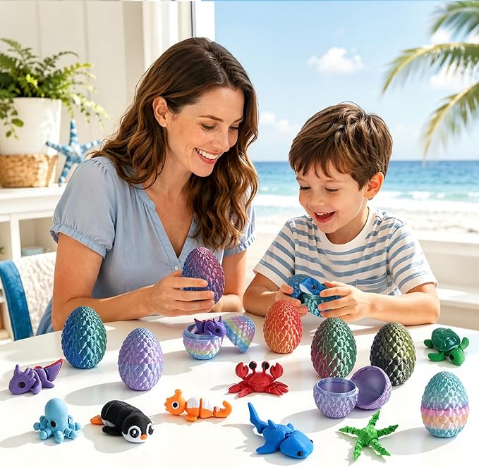 24 stuks 3D geprinte verrassin - 3D Printing Model recensie en prijs