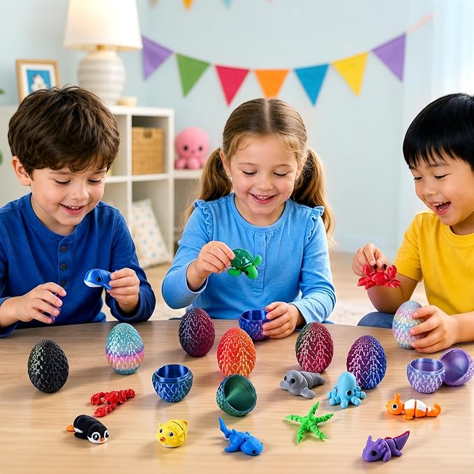 24 stuks 3D geprinte verrassin - 3D Printing Model recensie en prijs